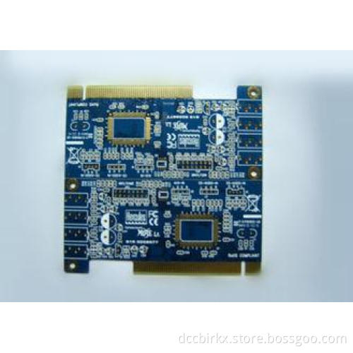 Gold Finger OSP 6 Layer Rigid PCB Board for Electronic Comm